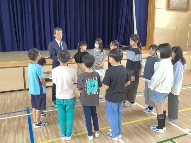 宿泊学習実行委員の打合せ
