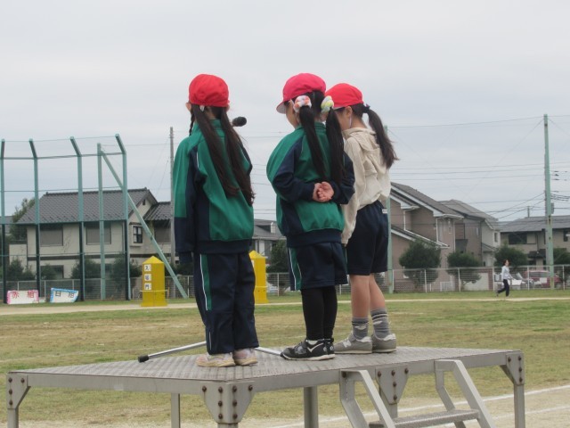 1年生による開会の言葉